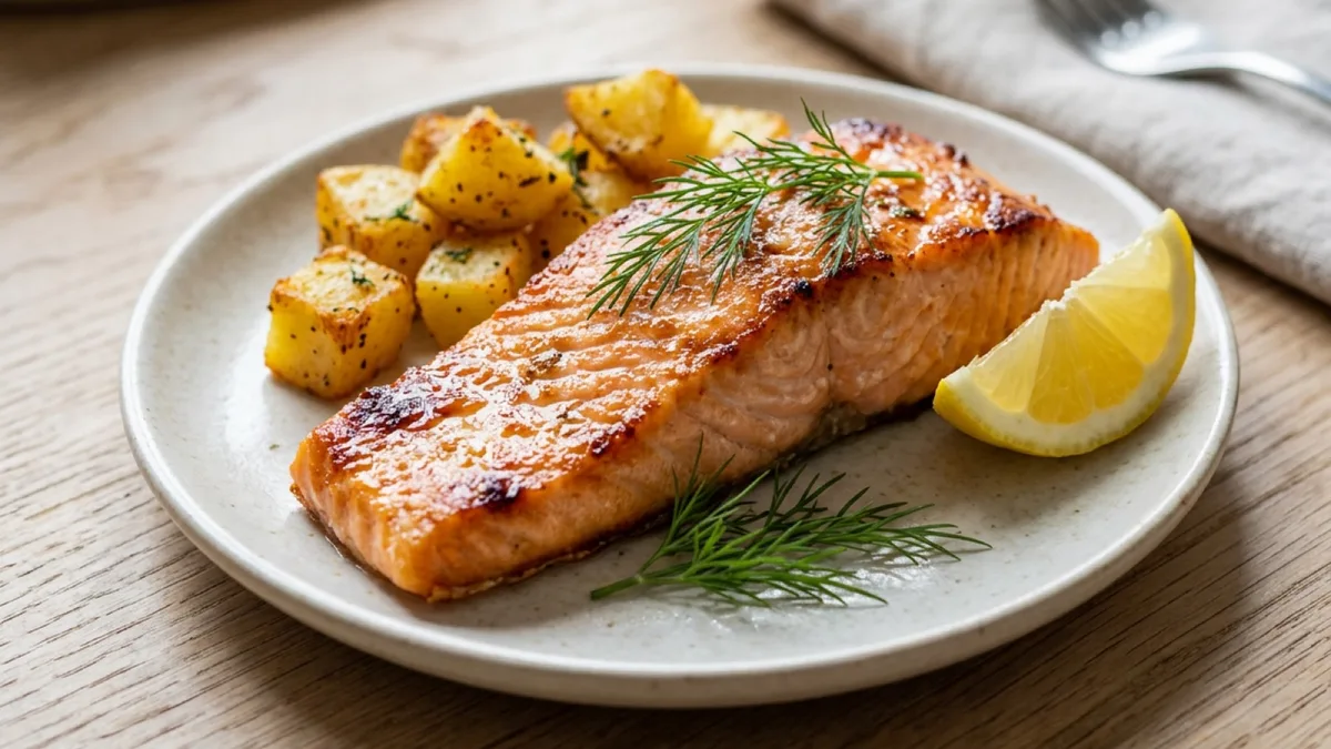 Air Fryer Salmon