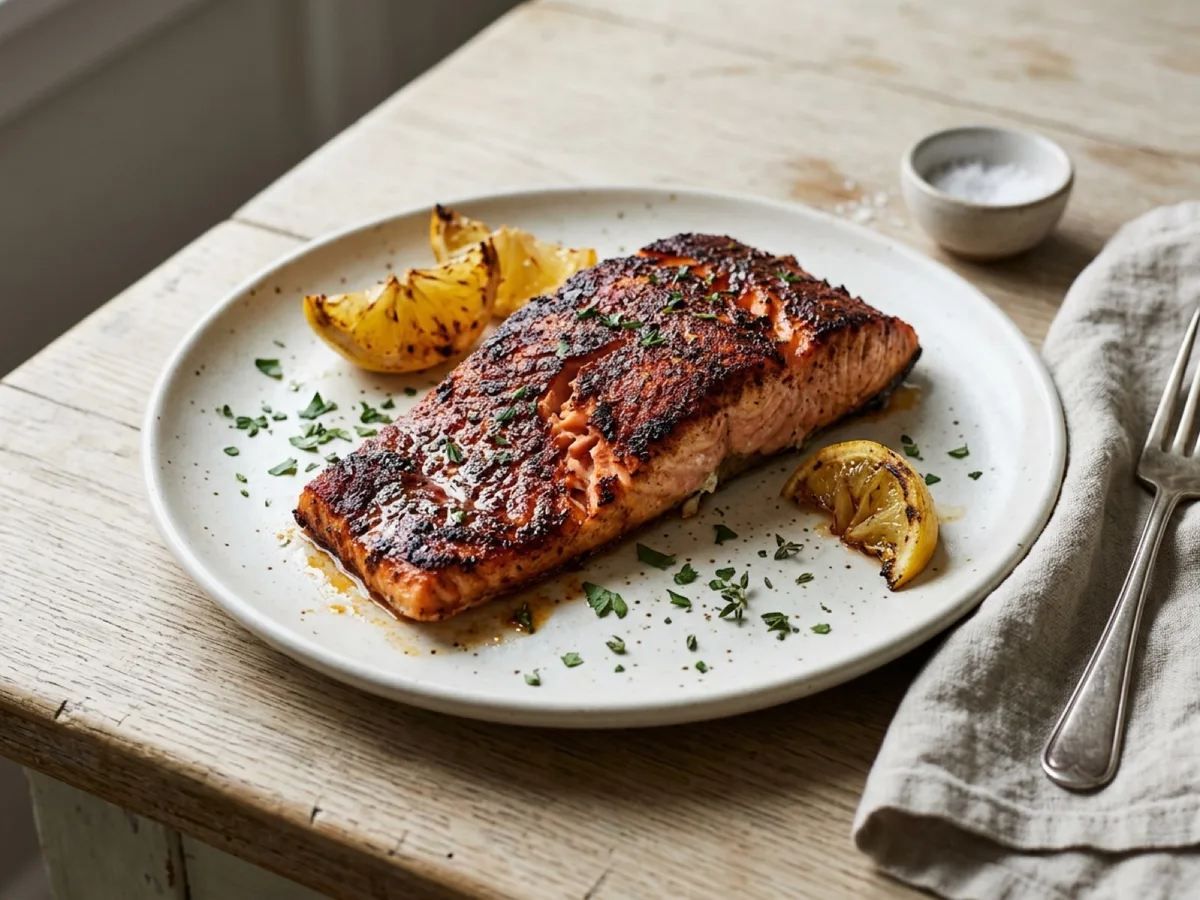 Cajun Salmon — recipe photo