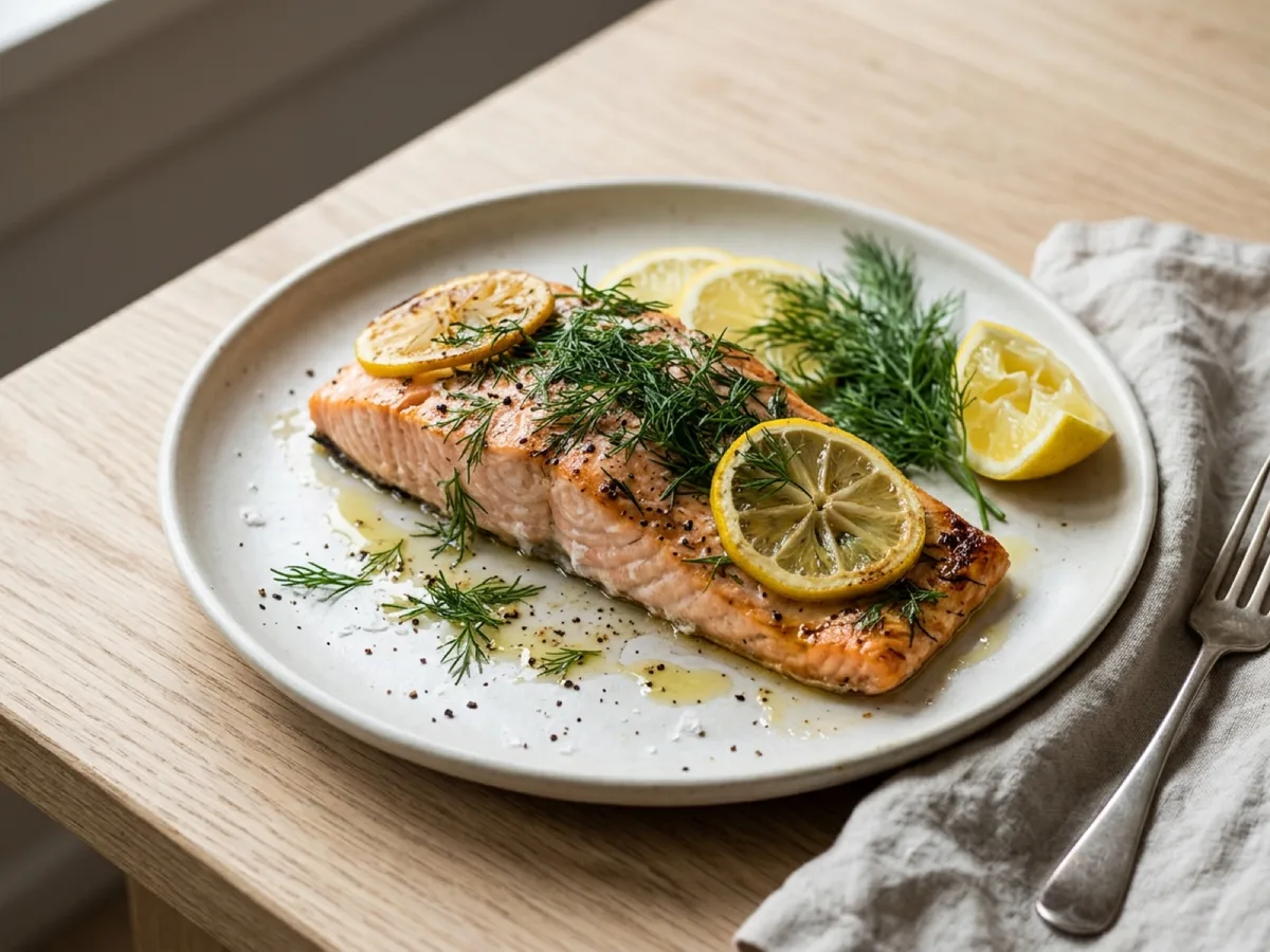 Lemon Dill Salmon — recipe photo