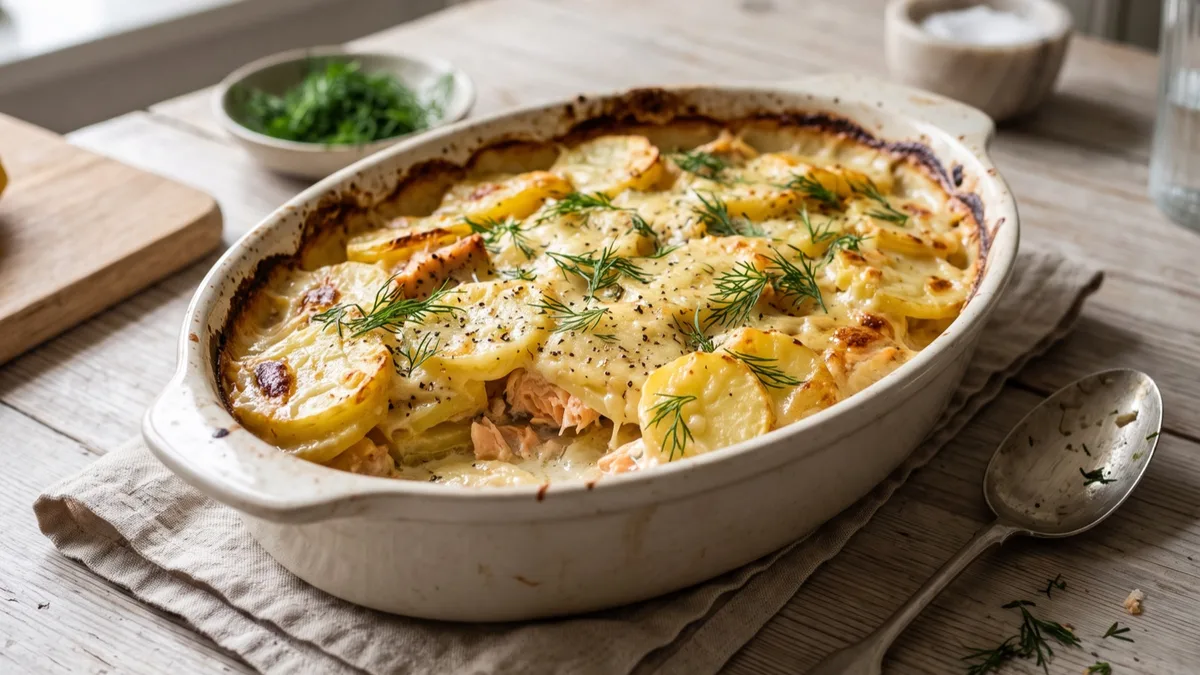 Salmon & Potato Bake